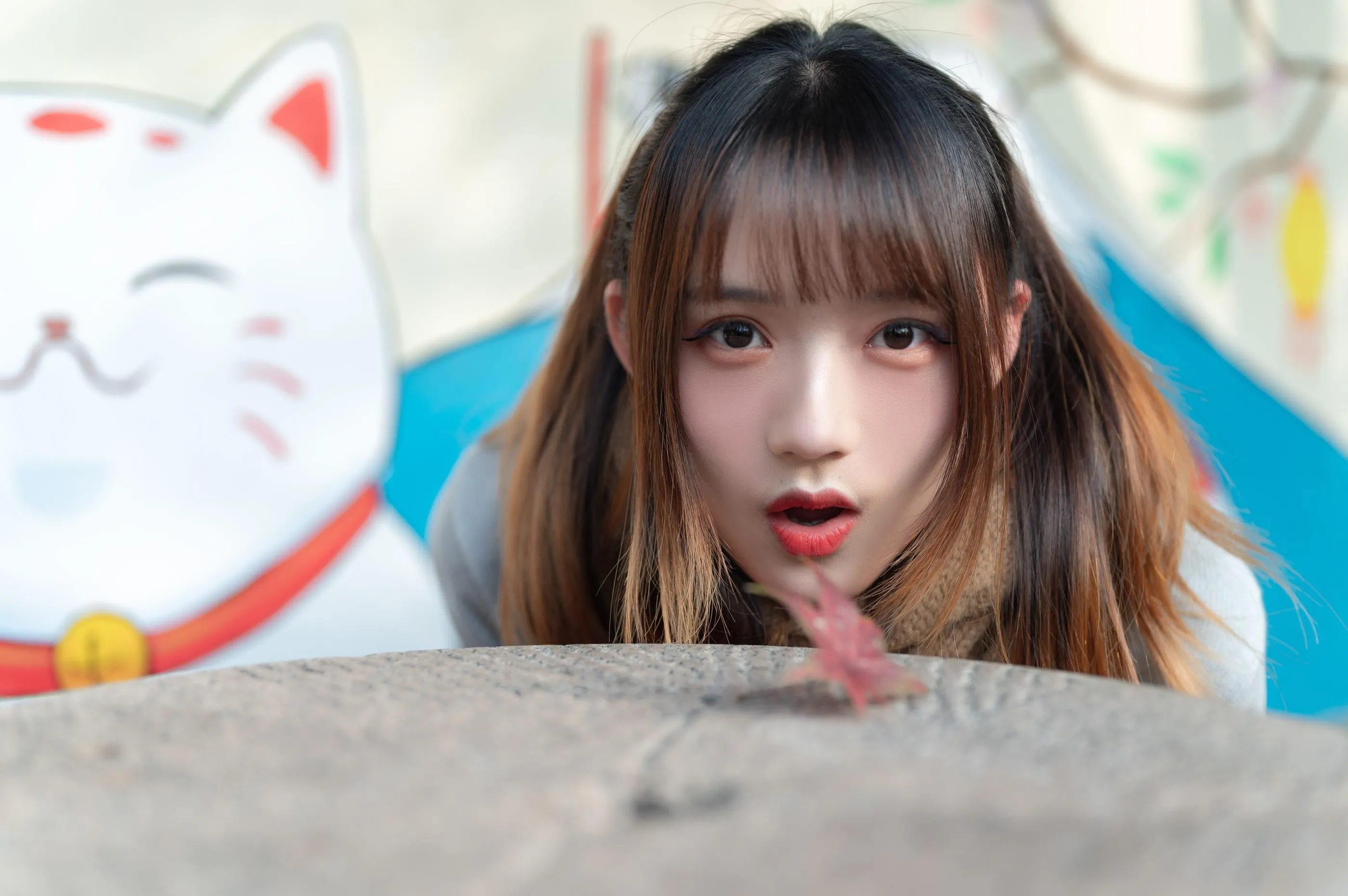 [艺图语] 2022.06.21 秋天的裙摆 兔子Zzz不吃胡萝卜 [43P]插图